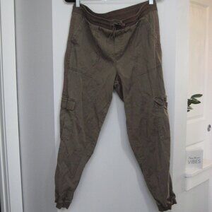 Splendid cargo style brown cotton blend pants-ladies